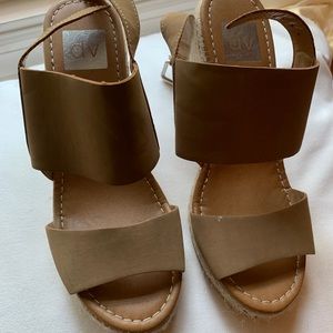 Dolce vita tan wedges